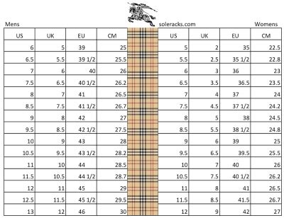 size 48 burberry|Burberry clothing size chart.